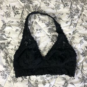 Aerie Softest Lace Halter Bralette